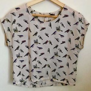 Cute H&M Bird Top